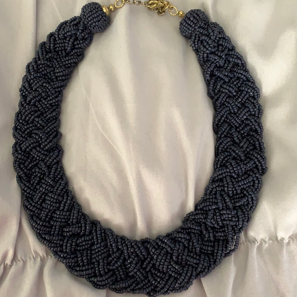 Heavy braided necklace